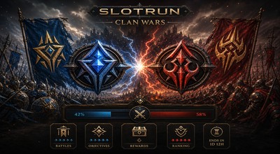 Slotrun Klan Savaşları — Takım Rekabeti